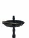 Khalil Maamoon Istanbul complete shisha with hose, bowl and tray 80cm Black