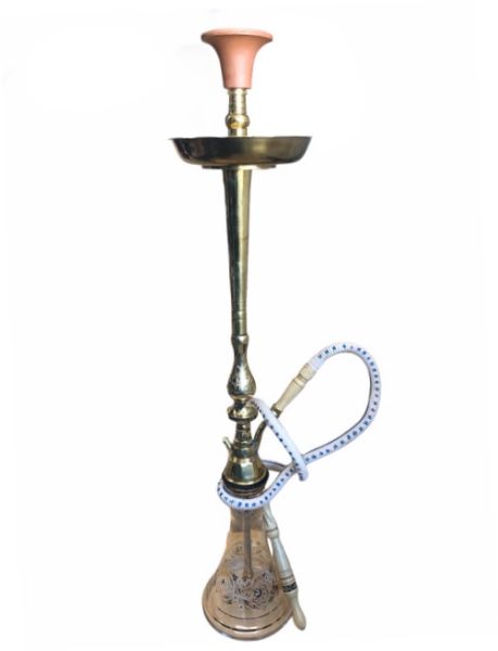 Shishaology 162 complete Shisha 70cm with bowl and hose GOLD 