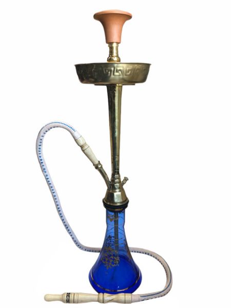 Shishaology 168 complete Shisha 67cm with bowl and hose GOLD