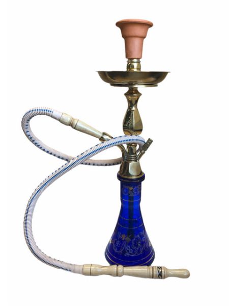 Shishaology 169 complete Shisha 55cm with bowl and hose GOLD