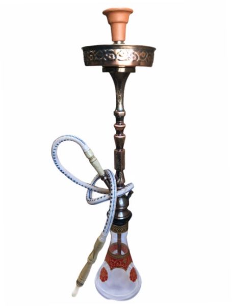 Shishaology 175 complete Shisha 75cm with bowl and hose BRONZE 