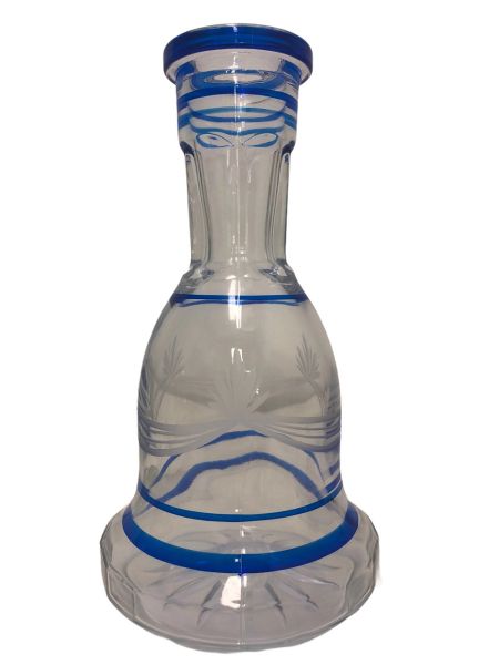 Shishaology 651 shisha glass base BLUE medium 