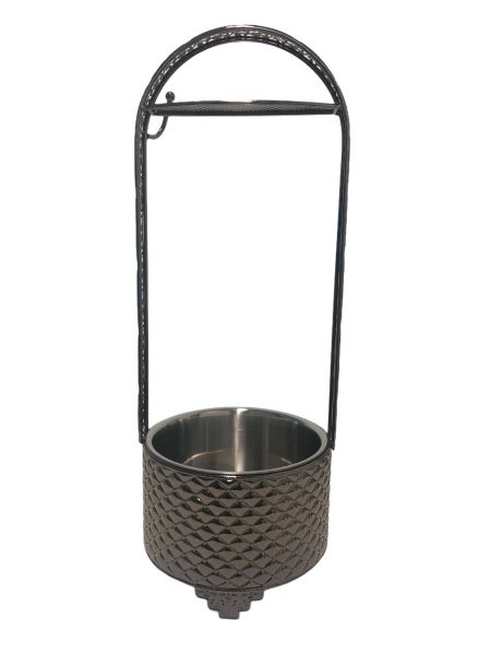 Shishaology charcoal Holder Vintage black Available in Large / Medium / Small