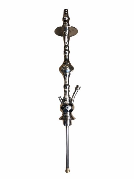 Shishaology 537 67cm heavy duty Shisha stem SILVER