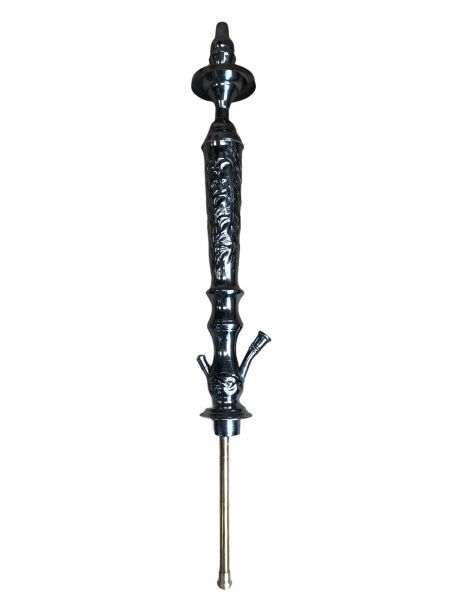 Shishaology 544 70cm hand made Shisha stem dark silver