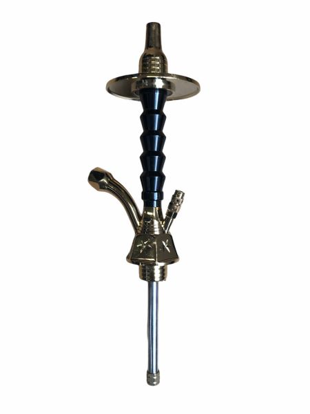 YAHYA 40cm 711 ZINC Shisha stem, heavy duty, Gold and black