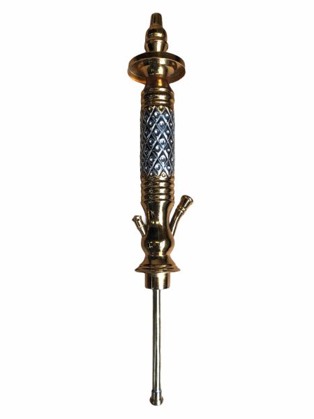 Shishaology 541 56CM hand made Shisha stem GOLD