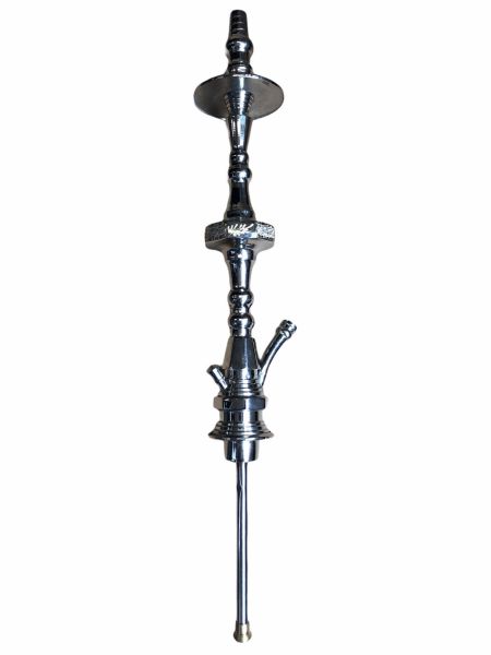 Shishaology 502 65cm heavy duty Shisha stem SILVER