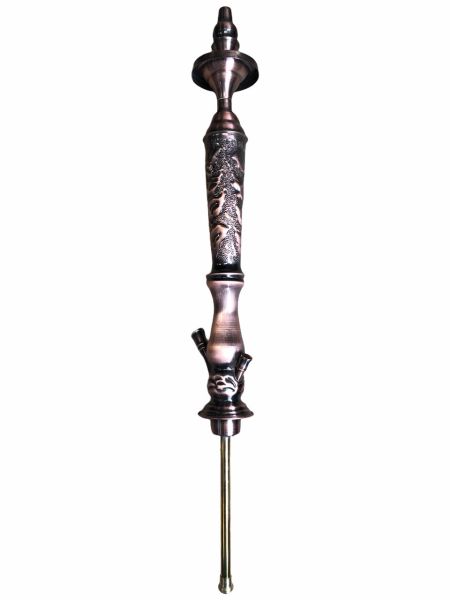 Shishaology 535 70cm slim hand made Shisha stem BRONZE