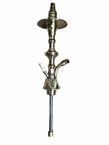 Shishaology 538 45cm slim heavy duty Shisha stem GOLD