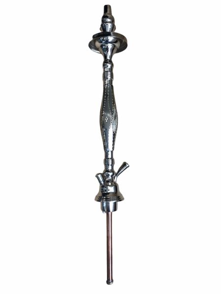 Shishaology 519 55cm heavy duty Shisha stem SILVER