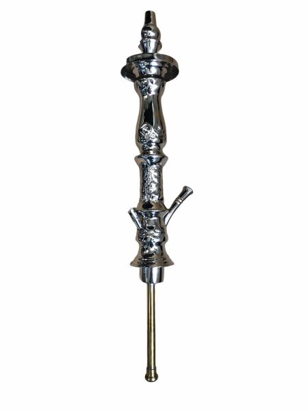 Shishaology 524 55cm hand made Shisha stem SILVER