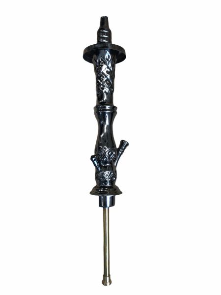 Shishaology 560 55cm hand made Shisha stem GUN METAL