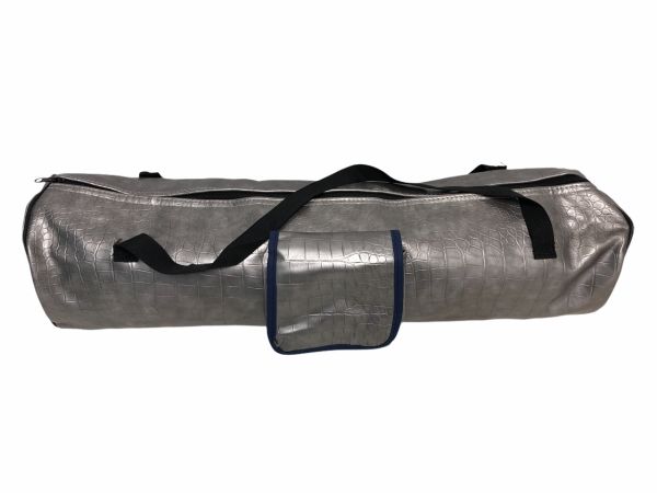 Shishaology 70cm Silver Leather Shisha carry bag LARGE