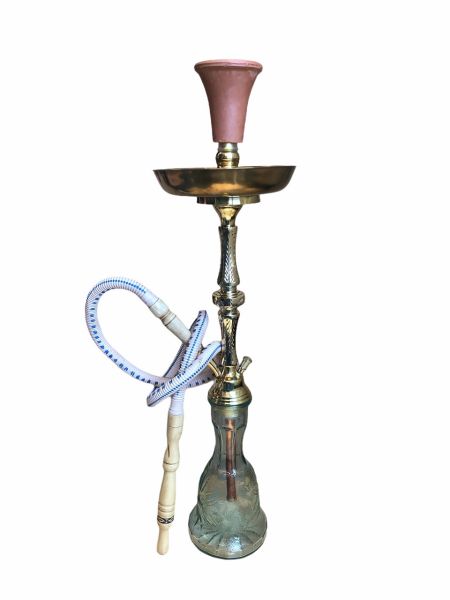 Shishaology 182 complete Shisha 60cm with bowl and hose GOLD 