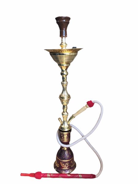 Khalil Maamoon Candle TRIO complete Shisha 70cm with bowl and hose  