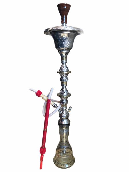 Khalil Maamoon Thousand nights complete shisha with hose, bowl and tray 90cm