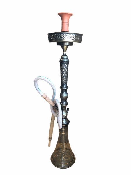 Shishaology 192 complete hand made Shisha 75cm with bowl and hose VINTAGE