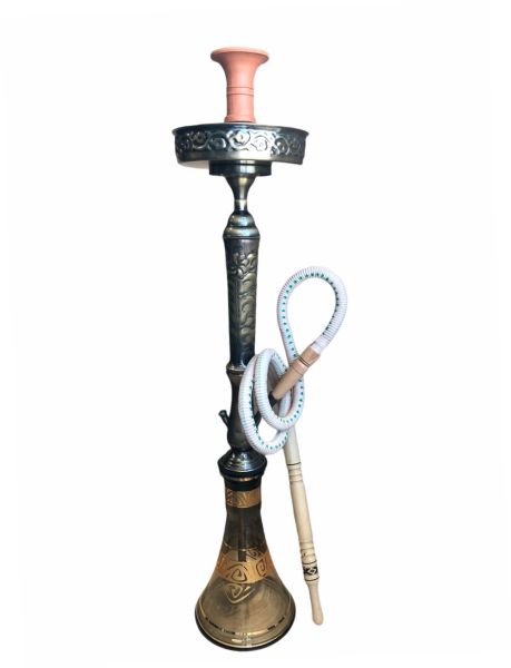 Shishaology 193 complete hand made Shisha 75cm with bowl and hose VINTAGE