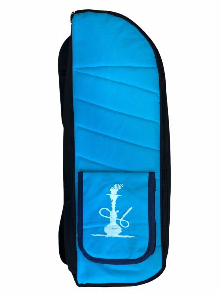 Shishaology turquoise Fabric Shisha carry bag with cushion LARGE 75cm