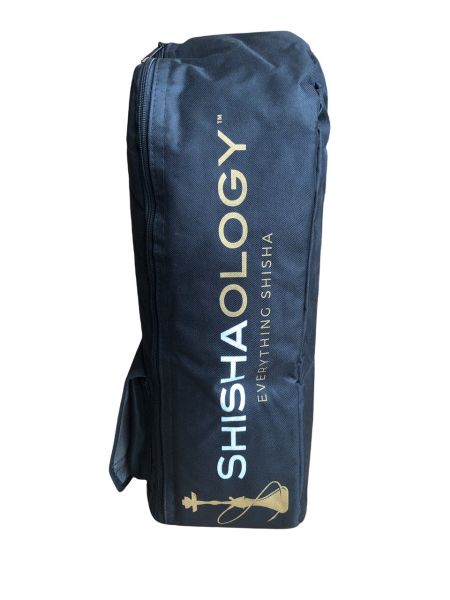 Shishaology BLACK cushioned Shisha carry bag, medium Branded