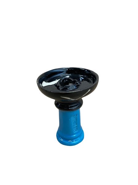 Shishaology Type 4 Shisha Bowl blue, black and white