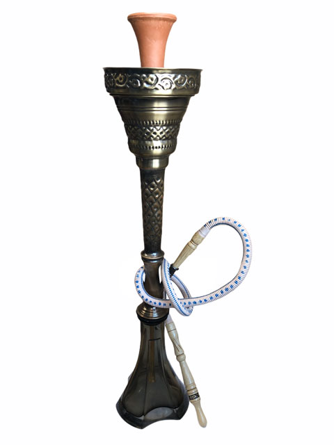 Shishaology 179 complete hand made Shisha 80cm with bowl and hose VINTAGE